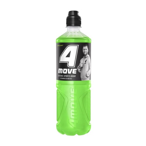 Napój izotoniczny o smaku limonka - mięta  4 Move 750 ml