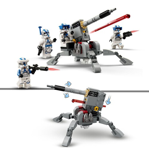 Star Wars™ Zestaw bitewny – żołnierze-klony z 501. legionu™ 75345 LEGO 1 sztuka