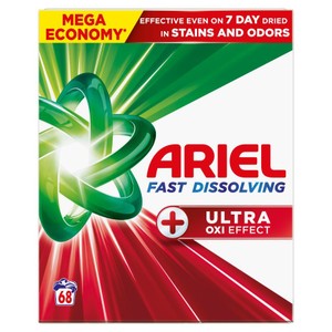 Proszek do prania Ultra Oxi Effect 68 prań Ariel 3,74 kg