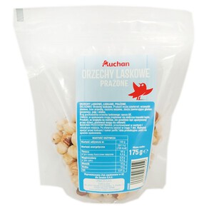 Orzechy laskowe prażone Auchan 175 g