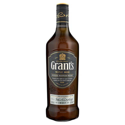 Whisky Triple Wood Smoky alk.40% obj. Grants 700 ml