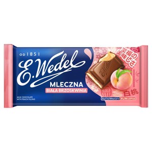 Czekolada mleczna Biała brzoskwinia E.Wedel 100 g