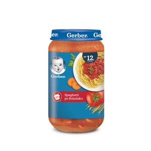 Spaghetti po bolońsku po 12. miesiącu Gerber 250 g