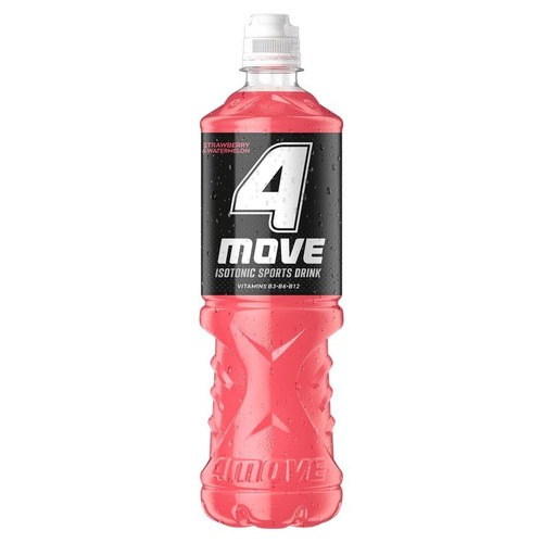 Napój izotoniczny o smaku truskawka-arbuz 4 Move 750 ml