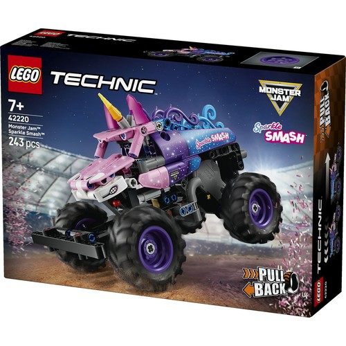 Technic Monster Jam™ Sparkle Smash™ z napędem typu pull-back 42220 LEGO 1 sztuka