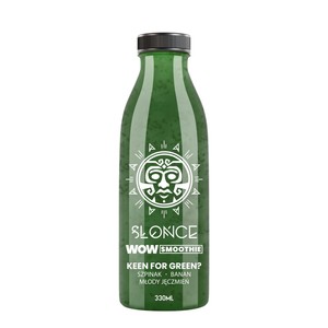 WOW Smoothie HPP Keen For Green? Słońce 330 ml