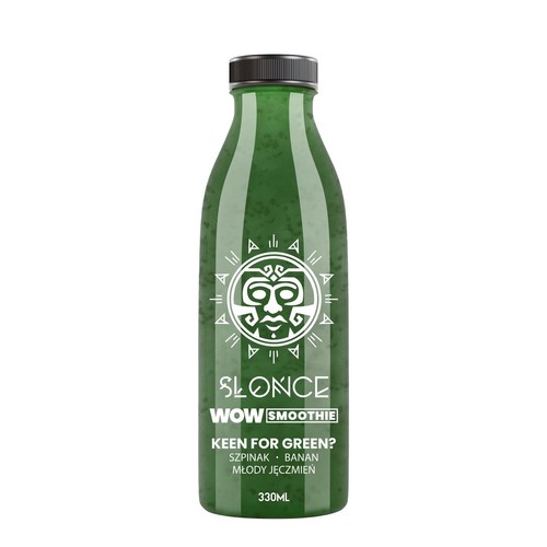 WOW Smoothie HPP Keen For Green? Słońce 330 ml