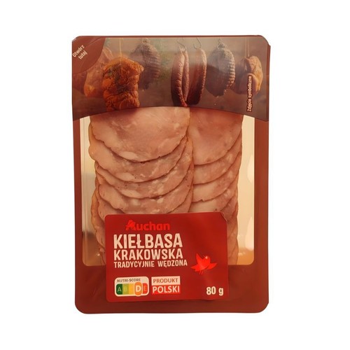 Krakowska tradycyjnie wędzona Auchan 80 g