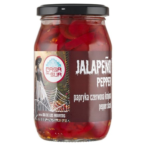 Papryka czerwona Jalapeno krojona Casa de Mexico 200 g