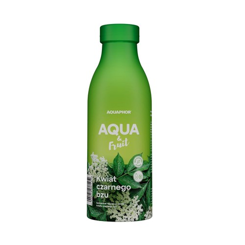 Koncentrat napoju AQUA&Fruit o smaku kwiat bzu AQUAPHOR 480 ml
