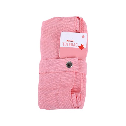 Torba bawełniana 35 x 40cm różowa Auchan 1 sztuka