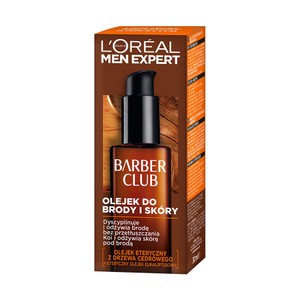 Olejek do brody i skóry dla mężczyzn Barber Club L`Oreal Men   30 ml