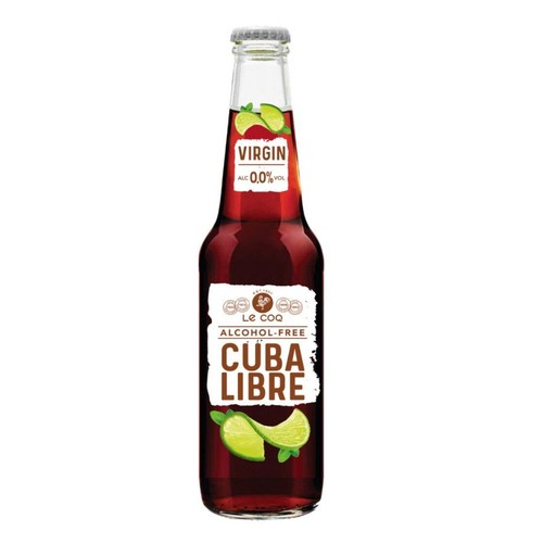 Drink bezalkoholowy Cuba Libre Virgin alk. 0,0% obj. LE COQ 330 ml