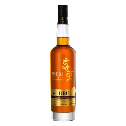 Whisky indyjska single malt alk. 57,2% obj. Indri Dru 700 ml
