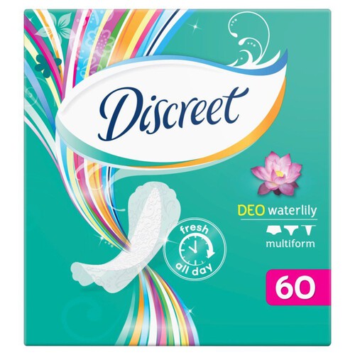 Wkładki higieniczne Discreet Multiform Discreet 60 sztuk