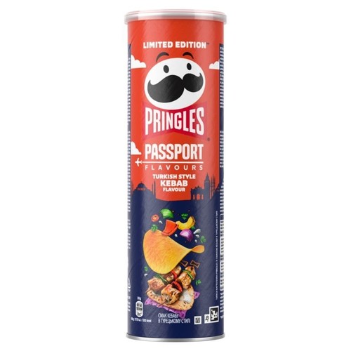 Chrupki Turkish Style Kebeb    Pringles 165 g