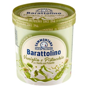 Lody Barattolino waniliowe z pistacją Sammontana 800 ml