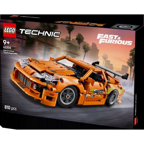 Technic Fast and Furious Toyota Supra MK4 42204 LEGO 1 sztuka