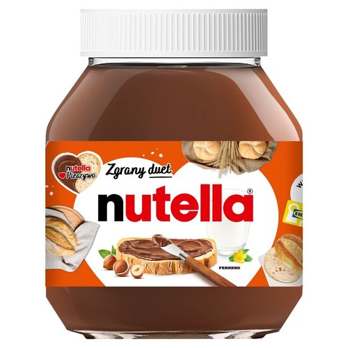 Krem do smarowania z orzechami laskowymi i kakao Nutella 600 g