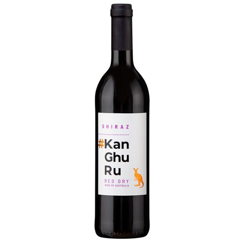 Wino czerwone wytrawne Shiraz alk.13,5% obj. Kan Ghu Ru 750 ml