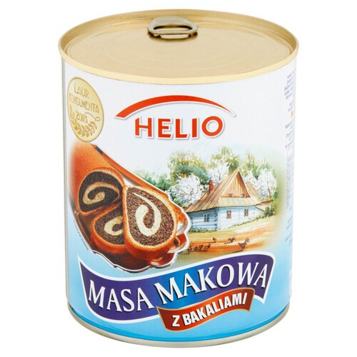 Masa makowa z bakaliami Helio 850 g