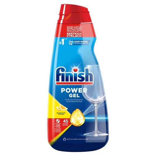 Żel do mycia naczyń w zmywarce lemon FINISH 900ml