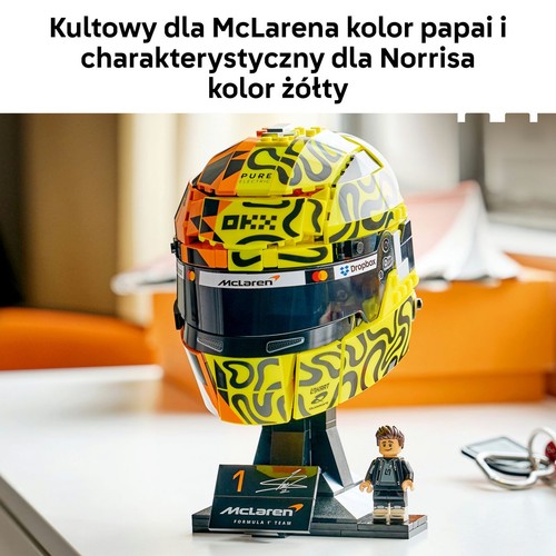 Editions Kask Lando Norris McLaren Mastercard F1® Team 43023 LEGO 1 sztuka