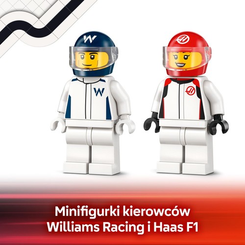 City F1® Bolidy Williams Racing i Haas F1® 60464 LEGO 1 sztuka