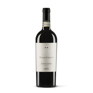 Wino czerwone wytrawne Chianti Classico alk. 13,5% obj. Poggio Civetta 750 ml