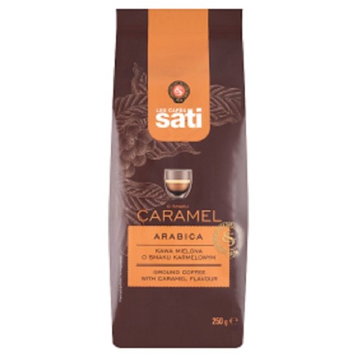 Kawa mielona o smaku karmelowym  Cafe Sati 250 g