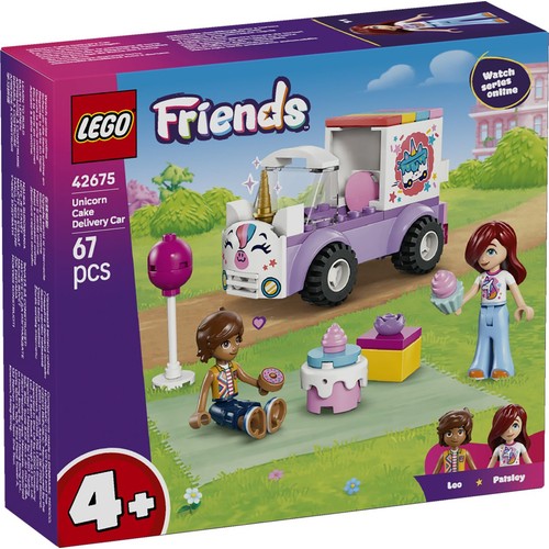 Zabawka Friends Jednorożcowa dostawa tortu 42675 LEGO 1 sztuka