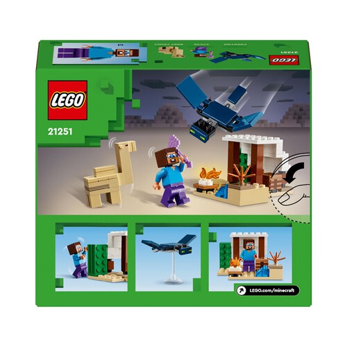 Minecraft Pustynna wyprawa Steve’a 21251 LEGO zestaw