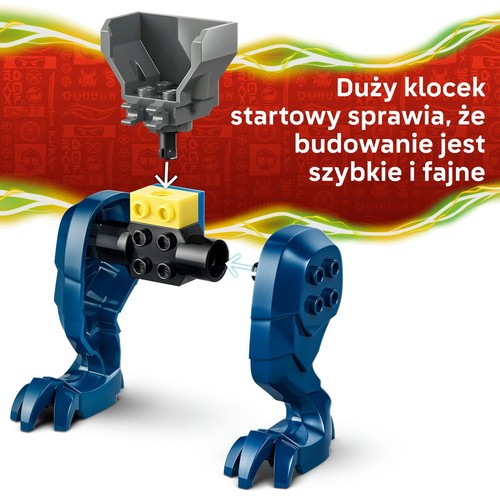 Zabawka NINJAGO® Bitwa w smoczym mechu Jaya 71853 LEGO 1 sztuka