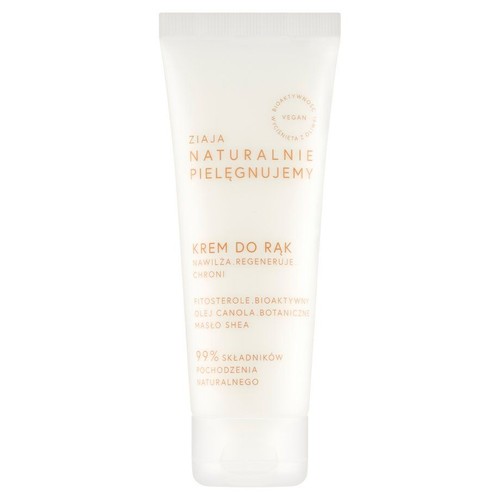 Naturalny krem do rąk nawilża-regeneruje-chroni ZIAJA 75 ml