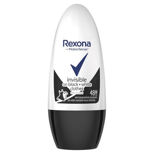 Antyperspirant Invisible roll on Rexona 50 ml