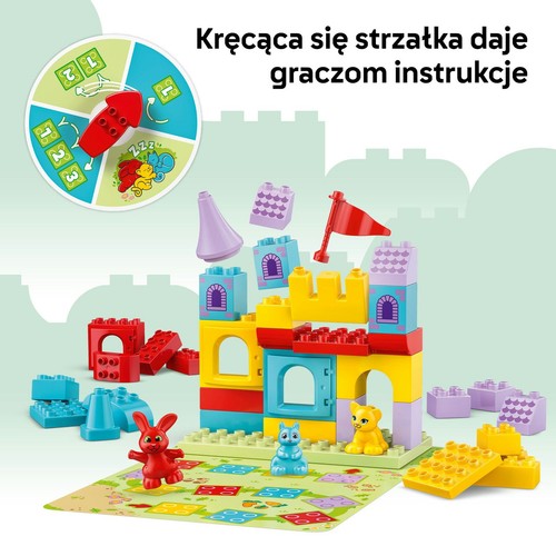 DUPLO® Gra Zamek Hopsy 10450, nauka przez zabawę LEGO 1 sztuka