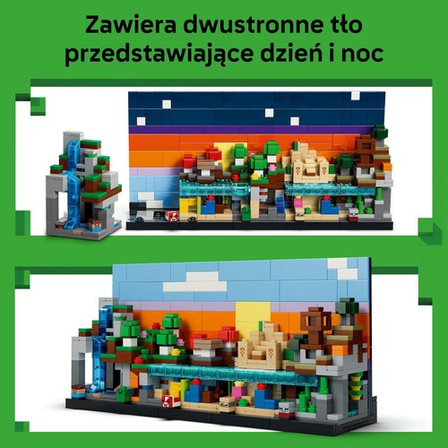 Zestaw konstrukcyjny Minecraft® Minibiomy 21589 LEGO 1 sztuka