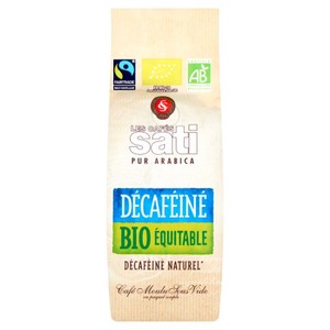 BIO kawa bezkofeinowa mielona Cafe Sati 250 g