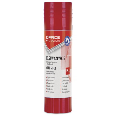 Klej w sztyfcie PVA 15g OFFICE PRODUCTS  1 sztuka