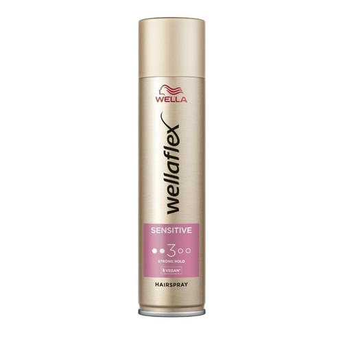 Lakier do włosów Wellaflex Sensitive Strong Hold Wella  250 ml