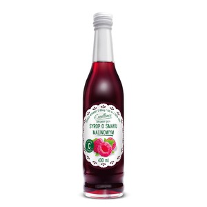 Syrop o smaku malinowym z witaminą C Excellence 430 ml