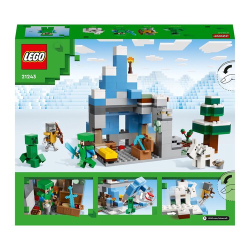 Minecraft® Ośnieżone szczyty 21243 LEGO 1 sztuka