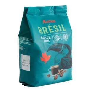 Kawa ziarnista Sensation Brazil Auchan 500 g