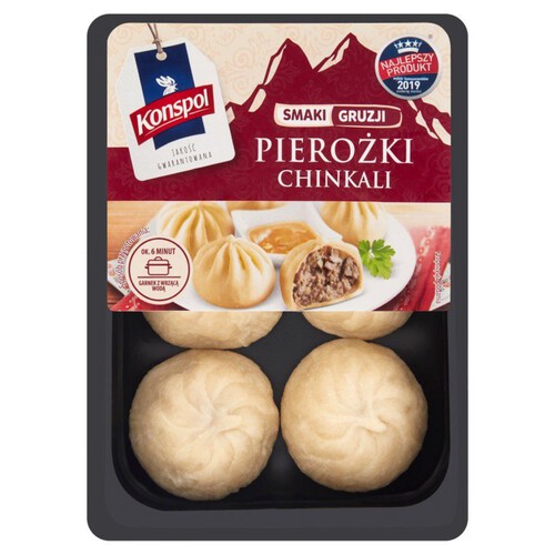 Pierożki gruzińskie chinkali Konspol 240 g