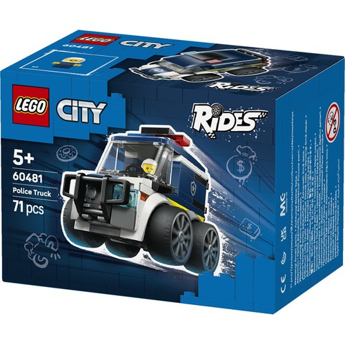 City Pojazdy — Ciężarówka policyjna 60481, zestaw konstrukcyjny LEGO 1 sztuka