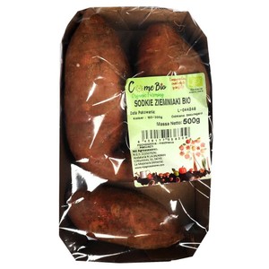 BIO Słodkie ziemniaki Owoce  Auchan 500 g
