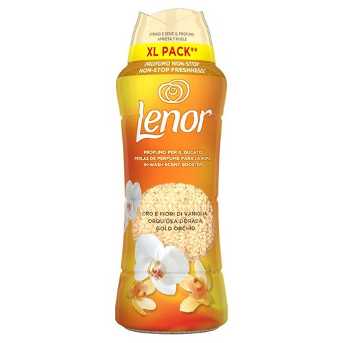 Perełki zapachowe do prania Gold Orchid Lenor 495 g