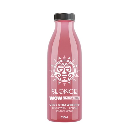 WOW Smoothie HPP Very Strawberry  Słońce 330 ml