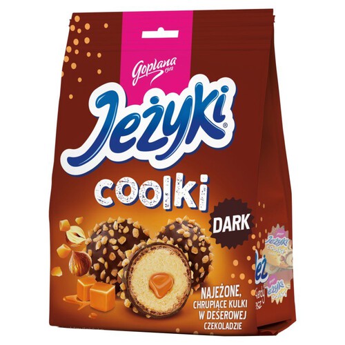 Praliny Jeżyki coolki w ciemnej czekoladzie Jeżyki 140 g