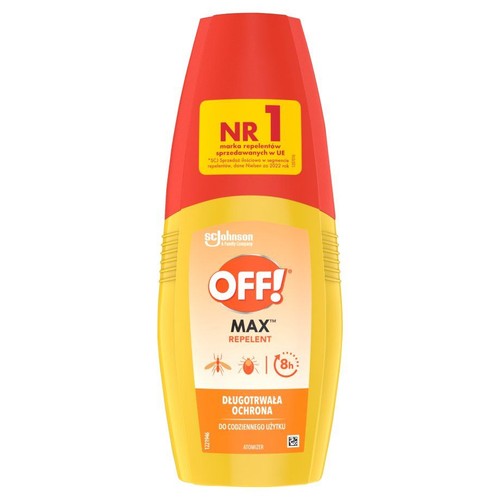 Max Płyn na komary kleszcze i komary tropikalne   OFF! 100 ml